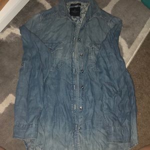 Jean button up shirt!